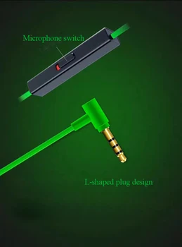 Karšto Gamepad laisvų Rankų įranga Su Mikrofonu 3.5 mm Ausinės Už PS4 Valdytojas, Ausinės, laisvų rankų įrangos ausinių žaidėjus už razer hammerhead duo