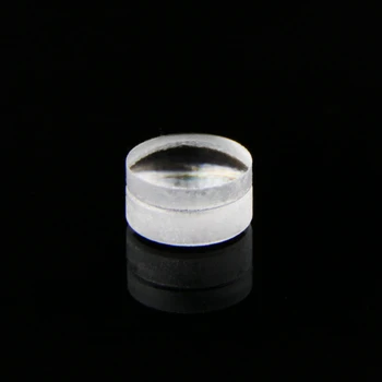 Karšto pardavimo Optinis Kolimatorius Objektyvas Padengtas skersmuo 9 mm centro storis 6.55 mm, židinio ilgis 33.88 mm optinio stiklo dvigubą objektyvas