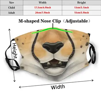 Kaukė Cheetah Veido Cheetah Katė Pastebėtas Dėmės Dėmėtas Kačių Veido Gyvūnų Anthro Furry Kaukė