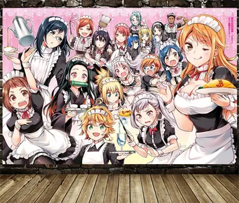 Kimetsu Nr. Yaiba drobės plakatas Japonų anime žaidimas plakatas freskos namų puošybai