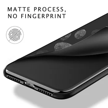 KISSCASE TPU Magnetinio Telefono dėklas Skirtas iPhone XS Dangtelis Originalus Matinis Funda 