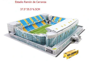 Klasikinis Popieriaus 3d Dėlionės Dėlionės Stadionas Atletico Madrid Įspūdį Architektūros Stadio Prancūzija Parc Des Princes Futbolo Stadionuose Žaislai