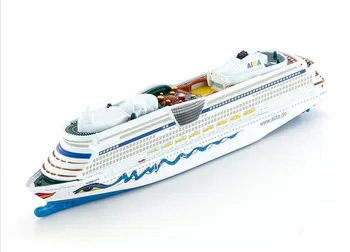 Kolekcines, 1:1400 Siku Aida Cruiser Cruiseliner Miniatiūriniai Replika Civilines/transporto Laivas Aida Kateris, Šarvuotis Modelis Vaikams