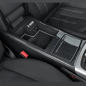 Konsolė Pavarų Perjungimo Rėmelio Vandens Puodelio Laikiklis Skydelis, Apdaila Audi A6 C7 2012-2018 Nerūdijančio Plieno Oro Angos Dangčio Apdaila