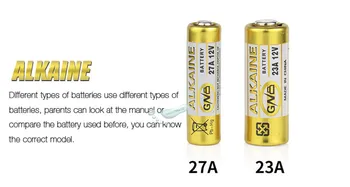 Kpay 15vnt/Daug Mažų Baterija 23A 12V 21/23 A23 E23A MN21 MS21 V23GA L1028 Šarminis Sausas Baterija