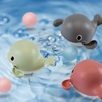 Kūdikio Maudymosi Žaislas dušas, žaidimai Vaikams, Cartoon Plaukimas Vandens Žaislai Gyvūnų Pingvinas Vonios kambarys Dušo kabina, Vaikams, Dovanų Prisukamas Žaislas Plaukiojančias