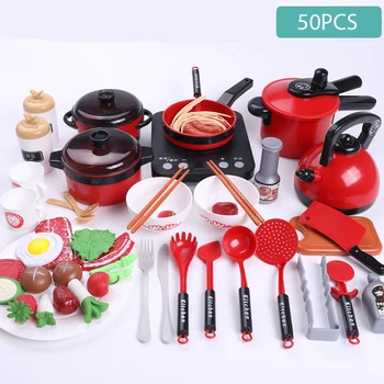 Kūdikių Šviečia Virtuvės Rinkinys Vaikams Virtuvės Žaislas Kūdikiui Virimo Virėjas Modelis Kūdikių Žaisti Namų Virtuvė Hot Pot Serijos Žaisti Maisto Žaislai