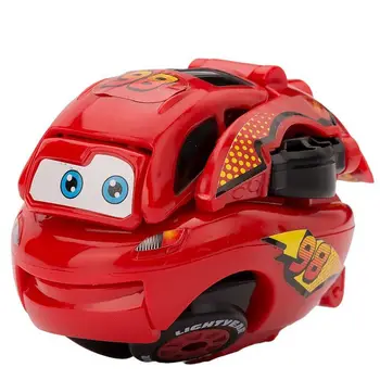 Kūdikių Žaislų Automobiliai Vaikams, Modelis Mini Automobilių Inercijos Žaislinės Transporto Priemonės Transformacija Kiaušinio Formos Anti-Slip