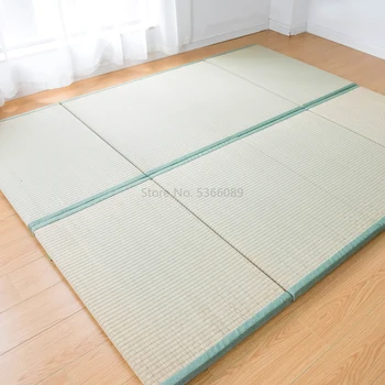 Lankstymo Japonijos tradicinių tatamio čiužinys stačiakampės didelės lankstymo grindų jogos miega