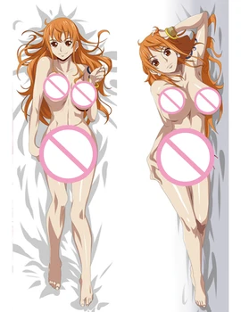 Lapkričio atnaujinti Japonų Anime ONE PIECE simbolių Nami seksuali mergina Kūno hugging užvalkalas otaku Dakimakura kūno pagalvė padengti