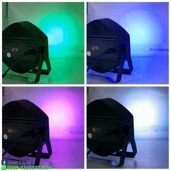 LED Par Šviesos 36X3W Dj, LED Šviesos RGB LED Par Plauti Disco Šviesos DMX Valdytojas Dj Poveikį Šalies Šviesos KTV Diskoteka Kamuolys Žibintai
