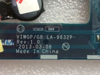 Lenovo G500 VIWGP/GR LA-9632P Nešiojamas kompiuteris motininė Plokštė HM76 paramos I3 I5 I7 CPU