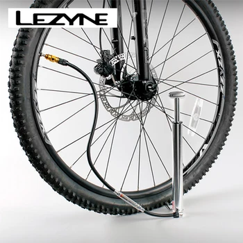 LEZYNE nešiojamų siurblys micro grindų ratai hp/hv kalnų dviračių eismo automobilių slėgio 160psi/90psi FV AV