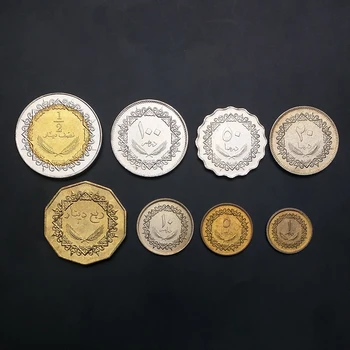 Libija 8coins pilnas komplektas Realių Originalus Monetų Originali Išdavimą, Rinkimo Monetos Unc