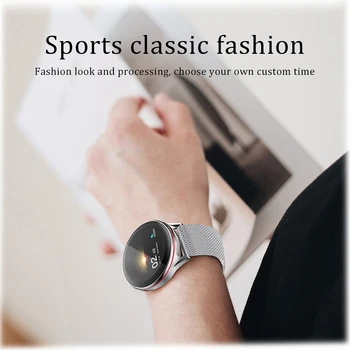 LIGE 2020 Naujas Visi ekrane palieskite Sporto Smart Watch Vyrai Moterų Fitneso Žiūrėti, Širdies ritmas, kraujo spaudimas Aktyvumo seklys smartwatch