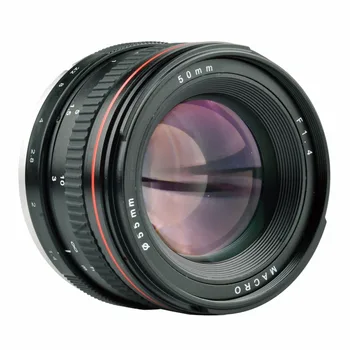 Lightdow 50mm F1.4 Didelės Diafragmos Portretų Rankinio Fokusavimo Fotoaparatas Objektyvas Canon 550D 600D 650D 750D 77D 80D 5D 6D 7D VEIDRODINIAI Fotoaparatai