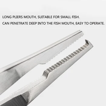 LINNHUE Nerūdijančio Plieno Žvejybos Replės Žvejybos Reikmenys Mini Grip Replės Padalinti Žiedą, Jaukų, Žvejybos Žirklės 2020 m.