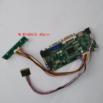 M. NT68676 DVI VGA LVDS HDMI LED LCD Valdiklio plokštės rodyti kortelę 40pin LP171WU7 1920*1200 kit laidas Ekrano