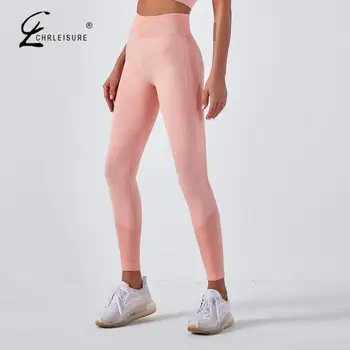Mados Tuščiaviduriai Antblauzdžiai Moterims Slim Fit Minkštu Leggins Mujer Ruožas Sporto Salė Besiūlių Push Up Leggins Femme