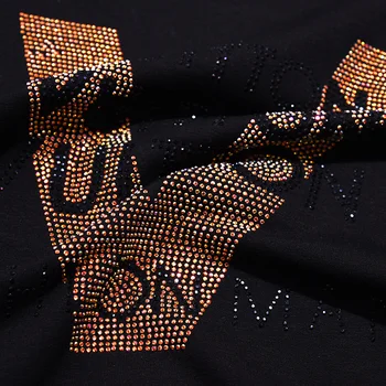 Maidangdi Naujas Mados spausdinti Diamond ilgomis Rankovėmis Marškinėliai polo spandex medvilnės atsitiktinis intymi vyrų drabužių, negabaritinių marškinėliai