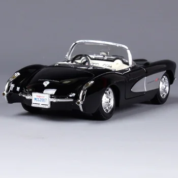 Maisto Juoda 1957 Chvrolet Corvette 1:24 Masto Lydinio Automobilio Modelį Diecasts & Žaislas Transporto Priemonėms, Aukštos Kokybės Surinkimo Vaikams, Žaislų, Dovanų