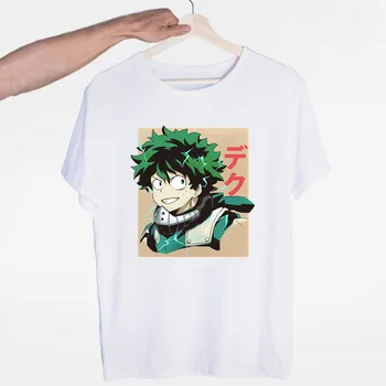 Mano Herojus akademinės bendruomenės T-shirts Japonų Anime Boku No Herojus akademinės bendruomenės Vyras/Moteris Spausdinti Marškinėlius Atsitiktinis Marškinėliai Viršuje Tees