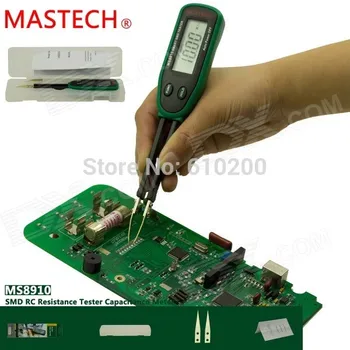 MASTECH Smart MS8910 SMD Skaitmeninis Multimetras Atsparumas Talpą, Tęstinumas, Diodų Testeris, Matuoklis, Auto Scan LCD Ekranas