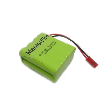 MasterFire Originalus 8x AAA 9.6 V 800mAh Įkraunamos Ni-MH Baterijos NiMH Baterijų Paketas su Kištukais RC Automobilių, RC Valtis Nuotolinio valdymo Žaislai