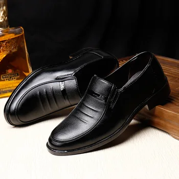 Mazefeng Verslo Suknelė Vyrų Batų, Klasikinis Lakinės Odos VYRIŠKI Kostiumai, Batai, suvarstomi Oficialų Butai Avalynė Nurodė Oxfords Shoes48