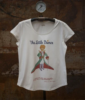 Mažasis Princas Moterys T-Shirt Viršuje Tee Drabužių Humoro Tee Marškinėliai