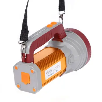 Medžioklės draugai Galingas LED Žibintuvėlis USB Nešiojamas Žibintas Šoninis Lempa, 3 Režimai Prožektorius Rechargeable18650 Kempingas Šviesos