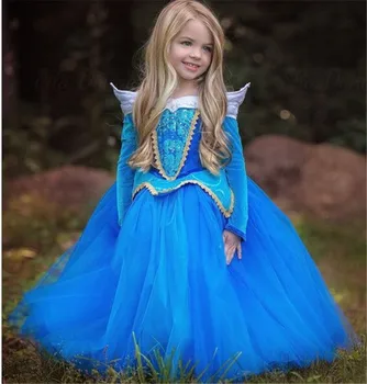 Mergaitės Šalis Suknelė Užšaldyti Elsa Vaikas Princesė Kostiumai Vaikams Apsirengti Disney Princesės Suknelės Anna Sniego Karalienės Gimtadienio Spausdinti