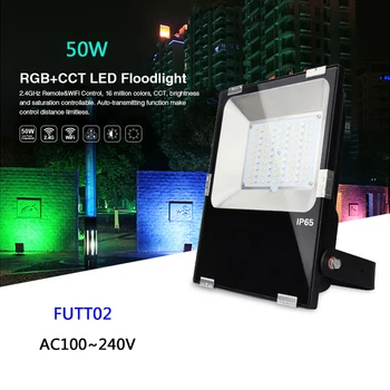 Miboxer FUTT02/ FUTT03/FUTT04 /FUTT05/FUTT06 10W/20W/30W/50W RGB+BMT LED Potvynių šviesos AC100-240V DC24V IP65 Lauko Sodo Žibintas