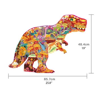 MiDeer 280pcs Dėlionės Vaikų Žvalgybos Dinozaurą-Galvosūkį Knyga-Ankstyvojo Lavinimo Žaislai, Žaislai Vaikams, Berniukai, 3-7Y