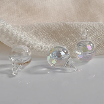 Min užsakymo 20pcs/daug vandens core apdailos raundų kamuoliukus formuoti stiklo karoliukai 