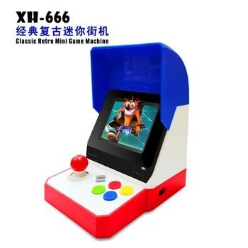 Mini Arcade Žaidimas Retro Mašinos Vaikams su 520 Klasikinių Vaizdo Žaidimų Namų Kelionės Nešiojamų Žaidimų Sistema Mažų Vaikų Žaislai