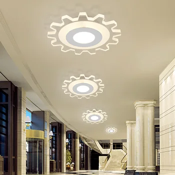 Mini Paviršius Sumontuotas Akrilo LED Lubų Apšvietimas, Praėjimų Vonios kambarys, Koridoriaus, Miegamojo, Restoranas, Namų Patalpų Apšvietimas Šviestuvai