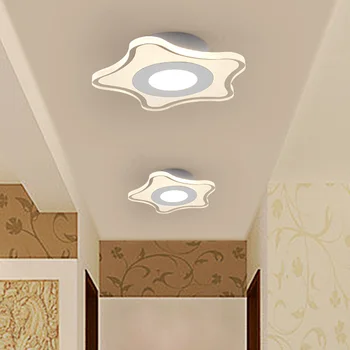 Mini Paviršius Sumontuotas Akrilo LED Lubų Apšvietimas, Praėjimų Vonios kambarys, Koridoriaus, Miegamojo, Restoranas, Namų Patalpų Apšvietimas Šviestuvai