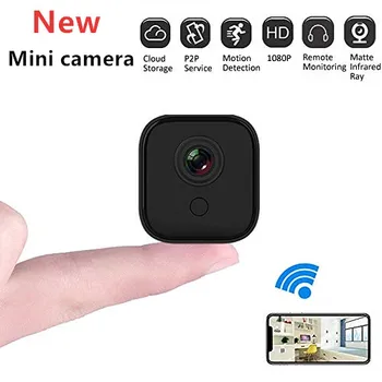 Mini Vaizdo Kamera, WIFI 1080P Jutiklis Nachtsicht Micro Namų Apsaugos Kamera HD Judesio phone 