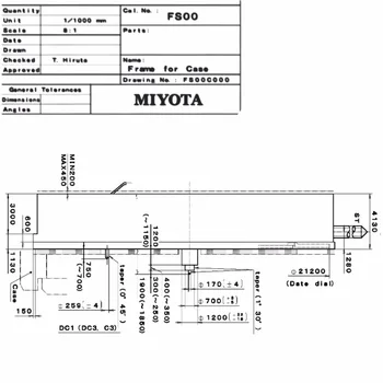Miyota FS00 3 Akis Chronograph Japonija Padarė Kvarco Judėjimas Pasviręs Mygtukas