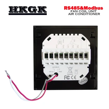 Modbus& RS485 RTU communication2Pipe smart šilumos kietas temp termostatas 95-240VAC,24VAC