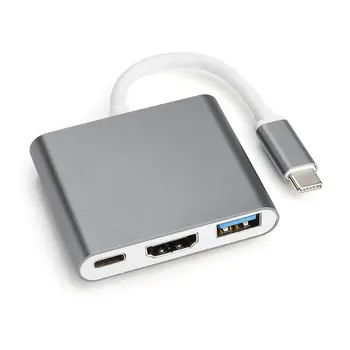 Mosible USB C HUB į HDMI Adapteris, skirtas 