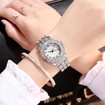 Moterų Laikrodžiai, Prabangūs Deimantų Kvarco Moteris Žiūrėti Mados Kūrybos Laikrodis Moterims Žiūrėti Riešo Paprastas Elegantiškas Ponios Moterų Laikrodis