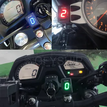 Motociklo LCD 1-6 Lygį Pavarų Indikatorius 6 Spartos Skaitmeninių Įrankių Metrų Honda Visus FI Modelis CBR600RR CBR1000RR CB600F Hornet CB400