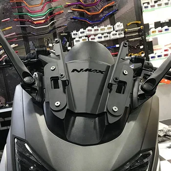 Motociklo N-MAX 155 Galinio Šoninio vaizdo Veidrodėliai Varžtai Adapteris, Laikiklis, galinio vaizdo Veidrodžio Laikiklis Yamaha NMAX 155 125 150-2019