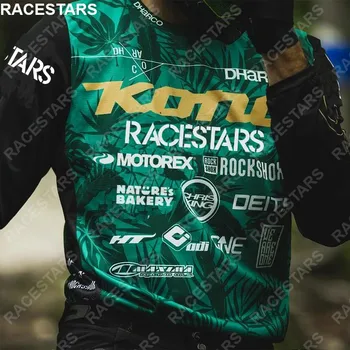 Motokroso Jersey Kalnų MTB Megztiniai ilgomis Rankovėmis Motociklo Kalnų Dviratis Enduro Jersey BMX DH T-Marškinėliai, Drabužiai Maillot Ciclismo