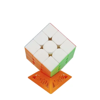 MoYu meilong Spalvinga 3x3x3 įspūdį magic cube stickerless kubą 3x3 cubo magico profesinės greitis kubeliai švietimo žaislai