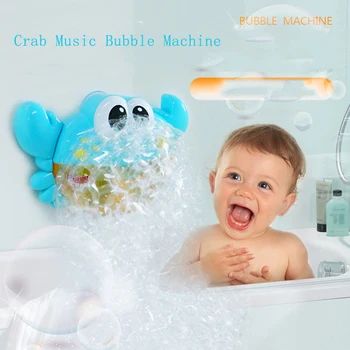 Mėlyna Krabų Burbulas Mašina Gyvūnų Muzikos Elektros Burbulas Maker 