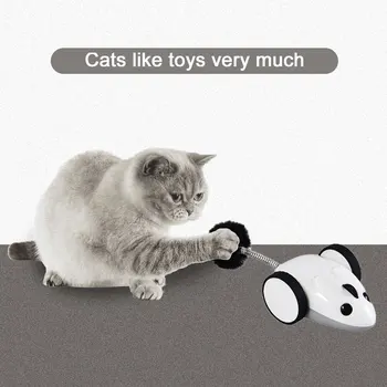 Naminių Kačių Pelės Žaislas Kūrybos Interaktyvių Elektroninių Belaidžio 
