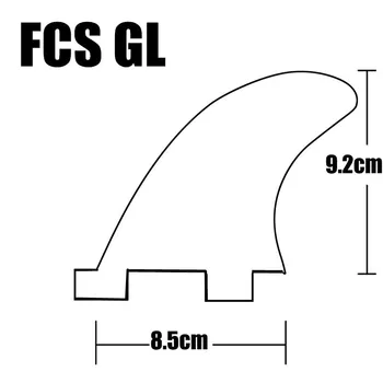 Naršyti FCS pelekų G5/GL/G3/GX/G7 Korio fcs1 pelekai nemokamai derinys Burlenčių Fin Quilhas Pelekai Stiklo naršyti Nemokamas Pristatymas